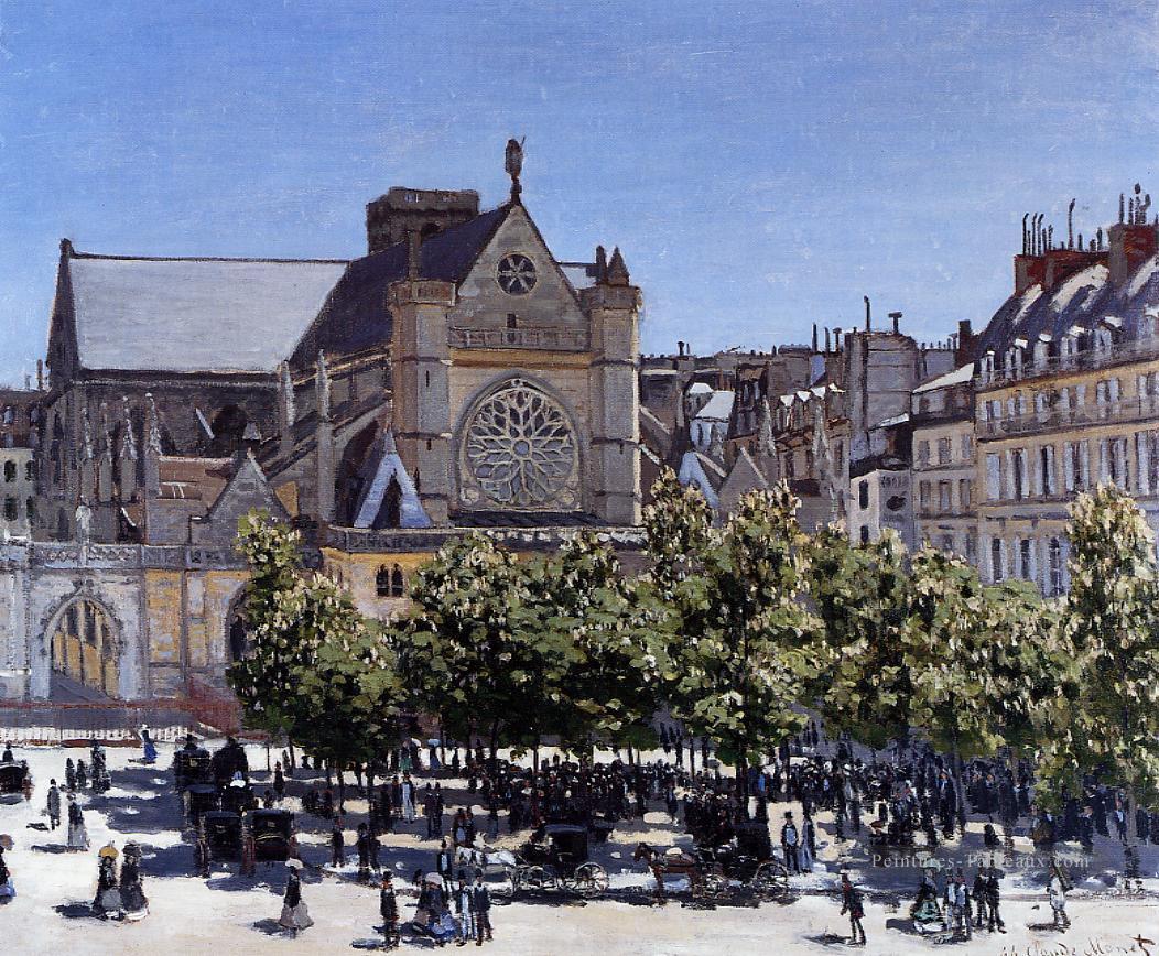 Saint Germain Auxerrois Claude Monet Peintures à l'huile